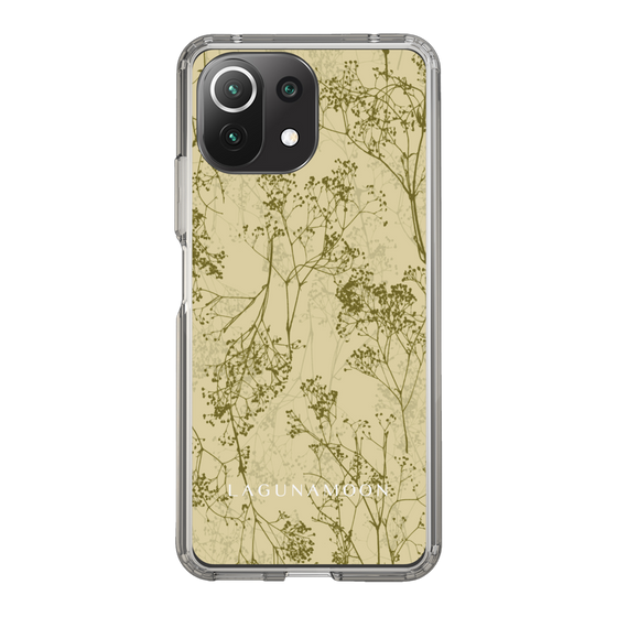 Slim Protection Case［ LAGUNAMOON - Botanical - Yellow ］