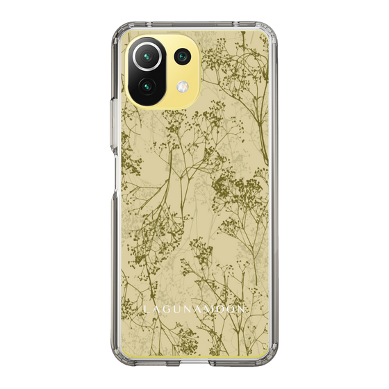 Slim Protection Case［ LAGUNAMOON - Botanical - Yellow ］