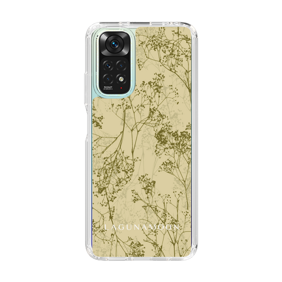 Slim Protection Case［ LAGUNAMOON - Botanical - Yellow ］