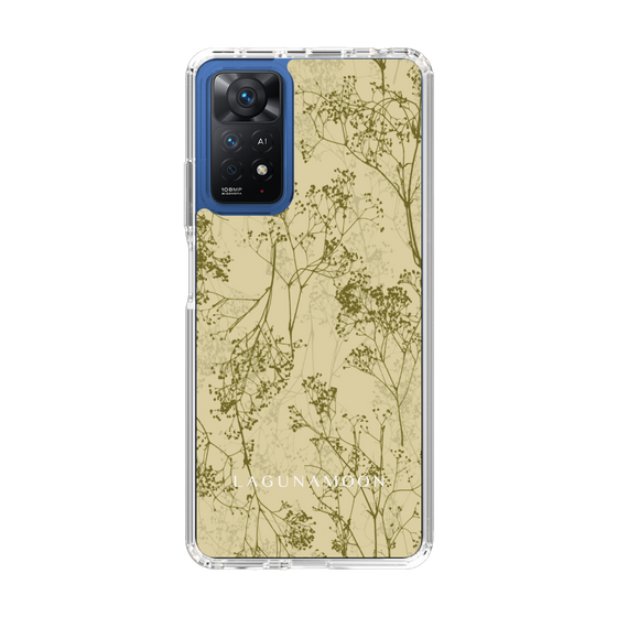 Slim Protection Case［ LAGUNAMOON - Botanical - Yellow ］