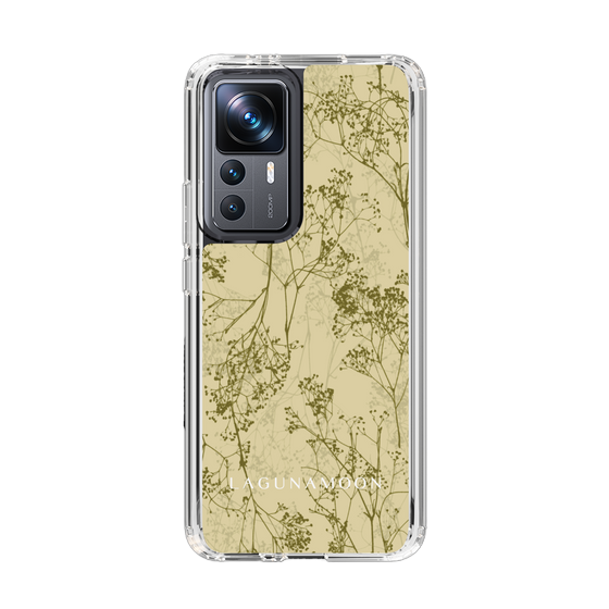 Slim Protection Case［ LAGUNAMOON - Botanical - Yellow ］
