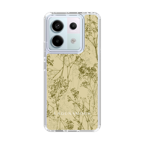 Slim Protection Case［ LAGUNAMOON - Botanical - Yellow ］