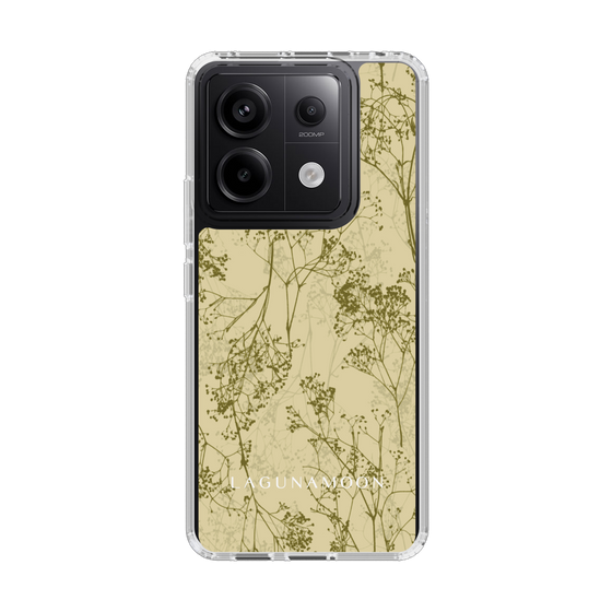 Slim Protection Case［ LAGUNAMOON - Botanical - Yellow ］