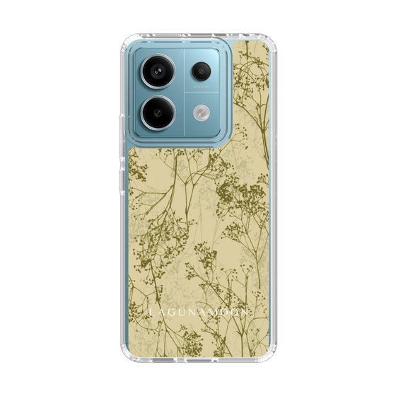 Slim Protection Case［ LAGUNAMOON - Botanical - Yellow ］