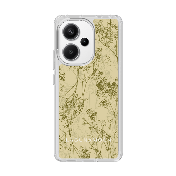 Slim Protection Case［ LAGUNAMOON - Botanical - Yellow ］