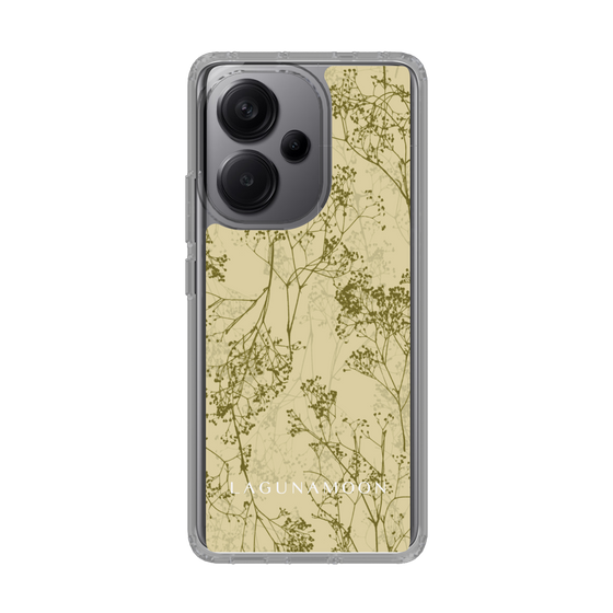 Slim Protection Case［ LAGUNAMOON - Botanical - Yellow ］