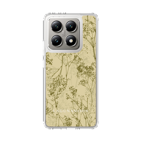 Slim Protection Case［ LAGUNAMOON - Botanical - Yellow ］