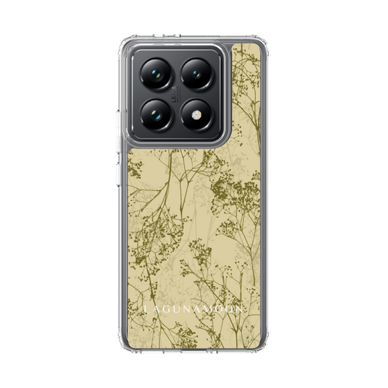 Slim Protection Case［ LAGUNAMOON - Botanical - Yellow ］
