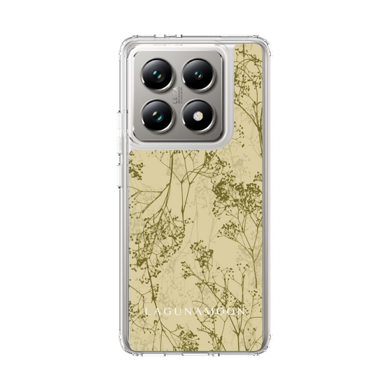 Slim Protection Case［ LAGUNAMOON - Botanical - Yellow ］