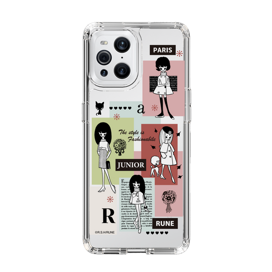 Slim Protection Case［ Rune Naito - RUNE Girl Junior - Retro Color ］