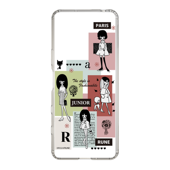Slim Protection Case［ Rune Naito - RUNE Girl Junior - Retro Color ］