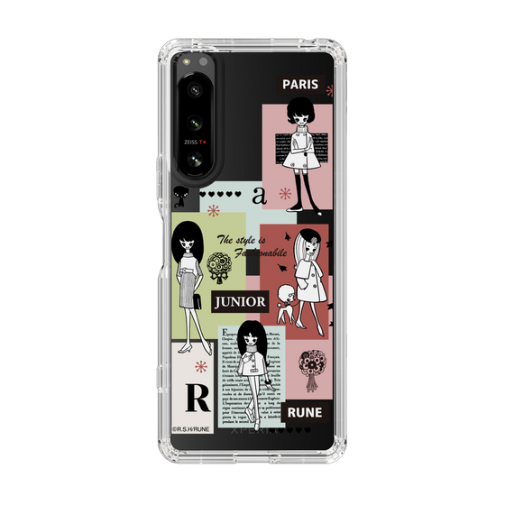 Slim Protection Case［ Rune Naito - RUNE Girl Junior - Retro Color ］