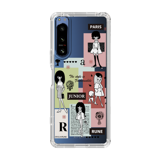 Slim Protection Case［ Rune Naito - RUNE Girl Junior - Retro Color ］