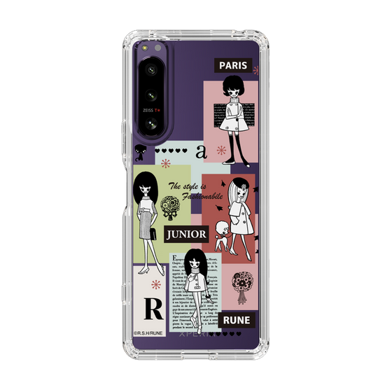 Slim Protection Case［ Rune Naito - RUNE Girl Junior - Retro Color ］