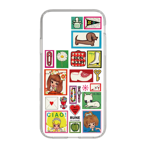 Slim Protection Case［ Rune Naito - Collage ］