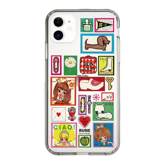 Slim Protection Case［ Rune Naito - Collage ］