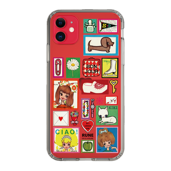 Slim Protection Case［ Rune Naito - Collage ］