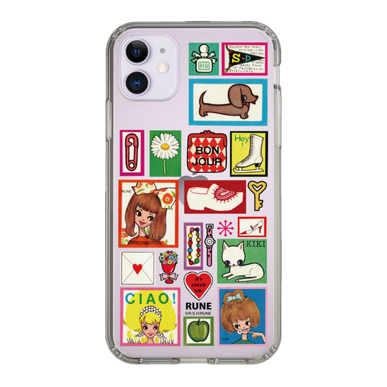 Slim Protection Case［ Rune Naito - Collage ］