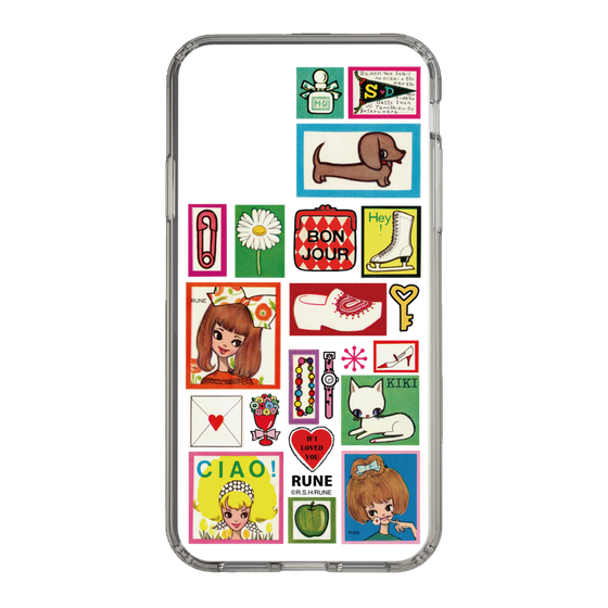 Slim Protection Case［ Rune Naito - Collage ］