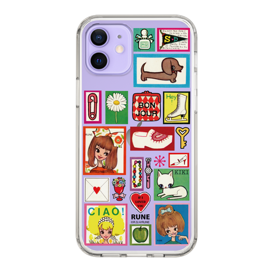 Slim Protection Case［ Rune Naito - Collage ］