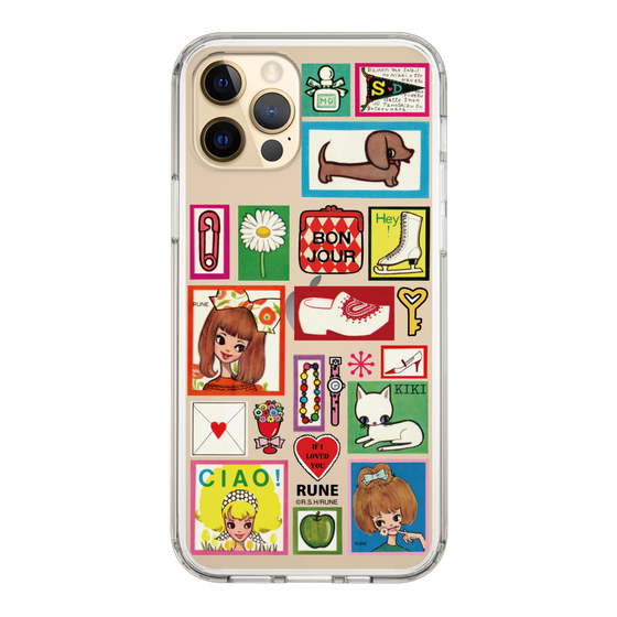 Slim Protection Case［ Rune Naito - Collage ］
