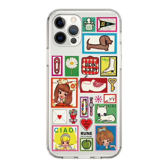 Slim Protection Case［ Rune Naito - Collage ］