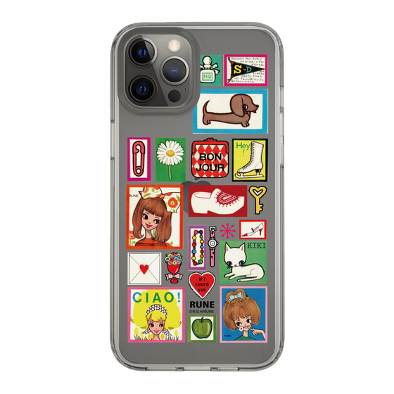 Slim Protection Case［ Rune Naito - Collage ］