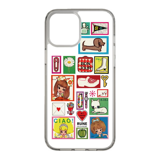 Slim Protection Case［ Rune Naito - Collage ］