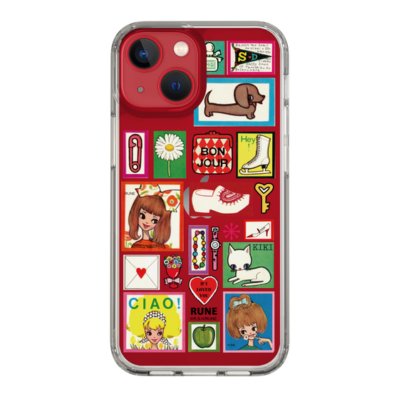 Slim Protection Case［ Rune Naito - Collage ］