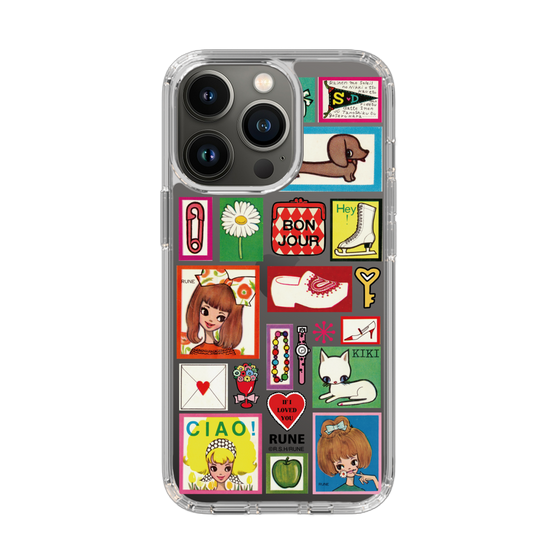 Slim Protection Case［ Rune Naito - Collage ］