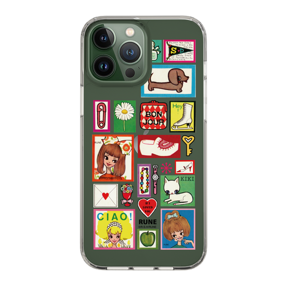 Slim Protection Case［ Rune Naito - Collage ］