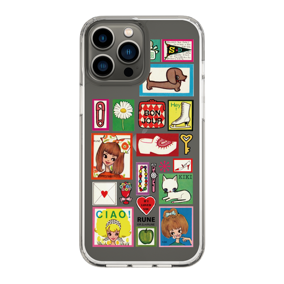 Slim Protection Case［ Rune Naito - Collage ］
