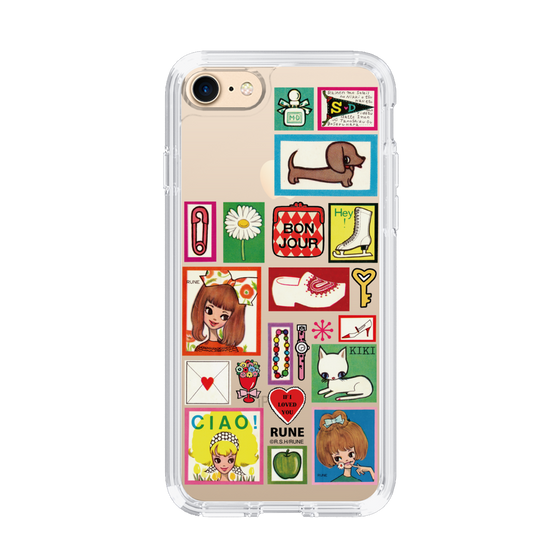 Slim Protection Case［ Rune Naito - Collage ］