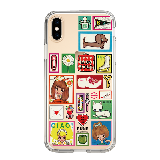Slim Protection Case［ Rune Naito - Collage ］