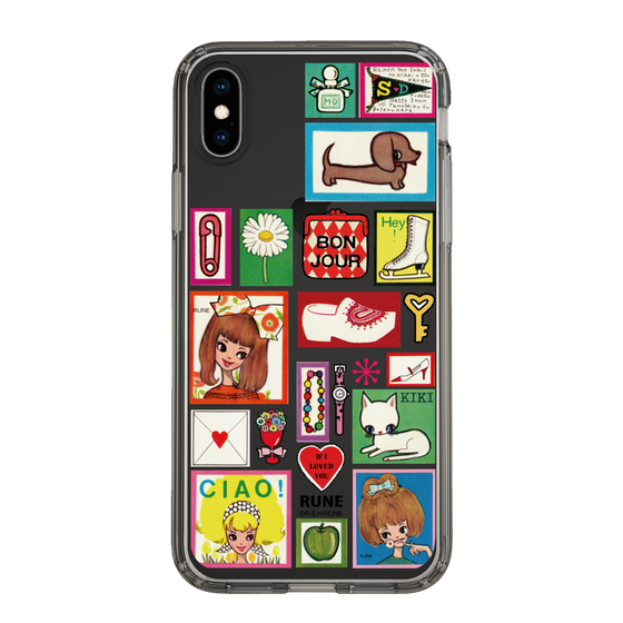 Slim Protection Case［ Rune Naito - Collage ］