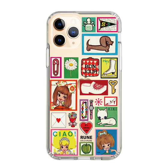 Slim Protection Case［ Rune Naito - Collage ］