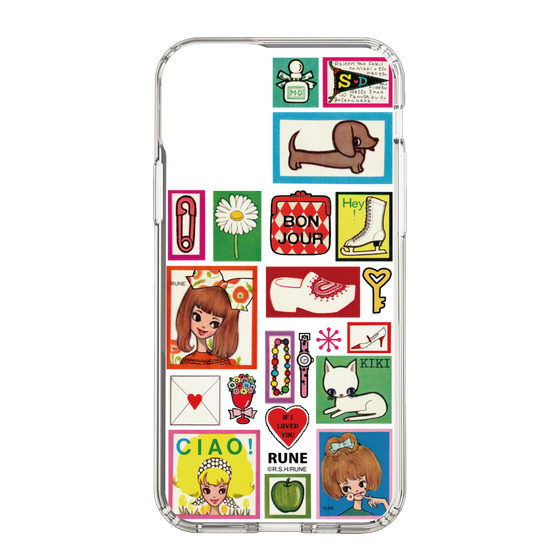 Slim Protection Case［ Rune Naito - Collage ］