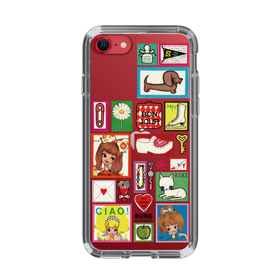 Slim Protection Case［ Rune Naito - Collage ］