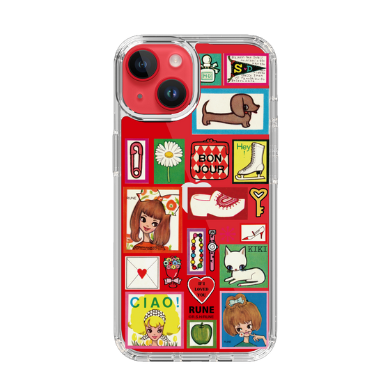 Slim Protection Case［ Rune Naito - Collage ］