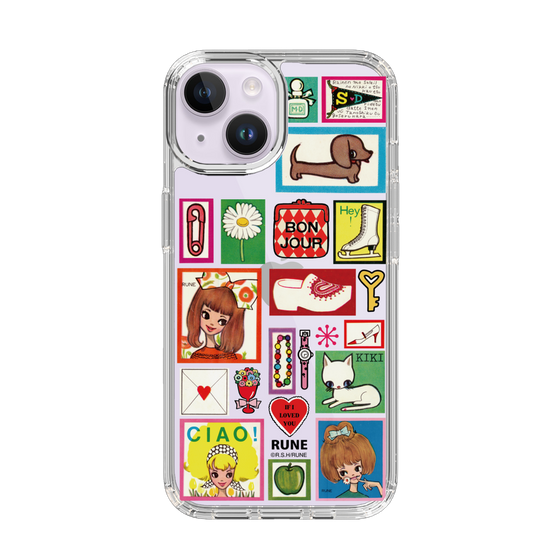 Slim Protection Case［ Rune Naito - Collage ］