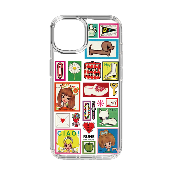 Slim Protection Case［ Rune Naito - Collage ］