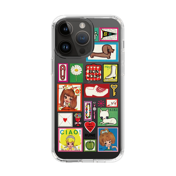 Slim Protection Case［ Rune Naito - Collage ］