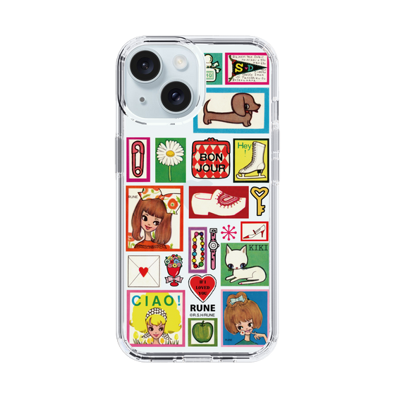 Slim Protection Case［ Rune Naito - Collage ］