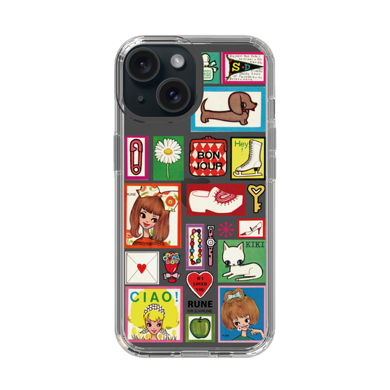 Slim Protection Case［ Rune Naito - Collage ］