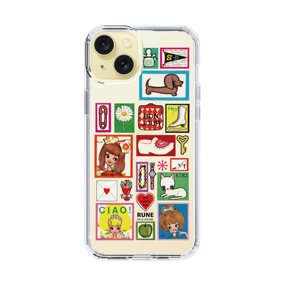 Slim Protection Case［ Rune Naito - Collage ］