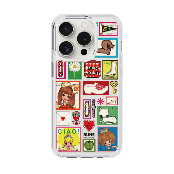 Slim Protection Case［ Rune Naito - Collage ］