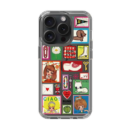 Slim Protection Case［ Rune Naito - Collage ］