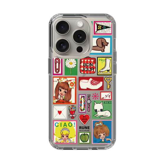 Slim Protection Case［ Rune Naito - Collage ］