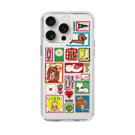 Slim Protection Case［ Rune Naito - Collage ］