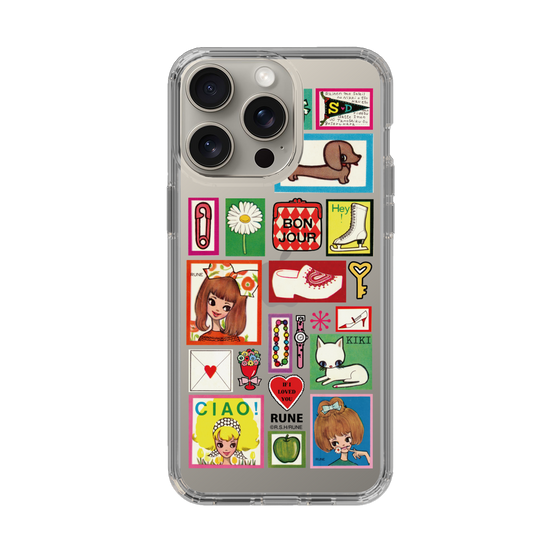 Slim Protection Case［ Rune Naito - Collage ］